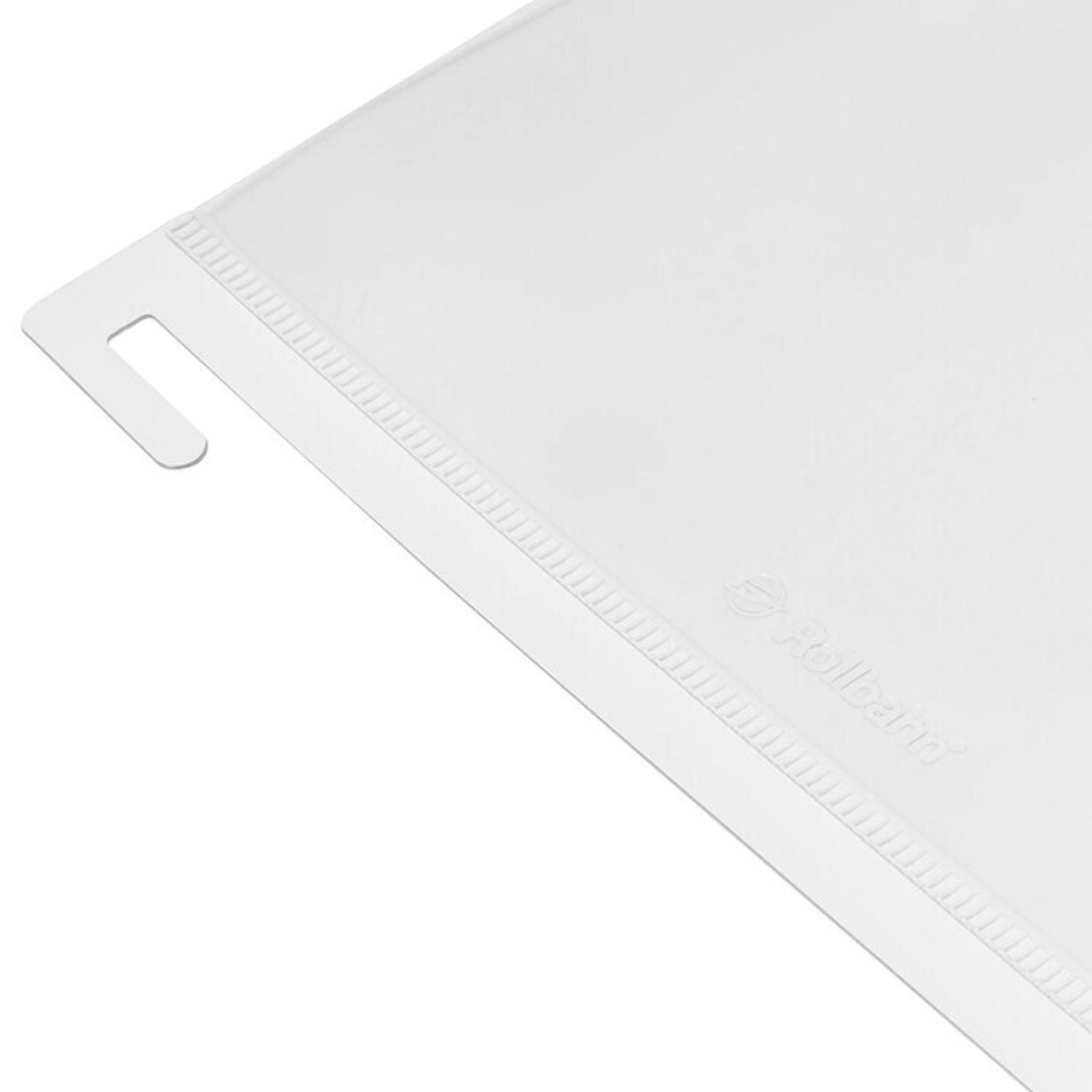 Delfonics Rollbahn Spiral Notebook Slider Case: 5.2 in. x 7 in. (Clear) *B6 note