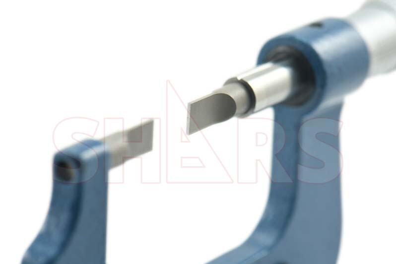 Shars 0-25mm Mechanical Blade Micrometer 0.004mm Accuracy New #}
