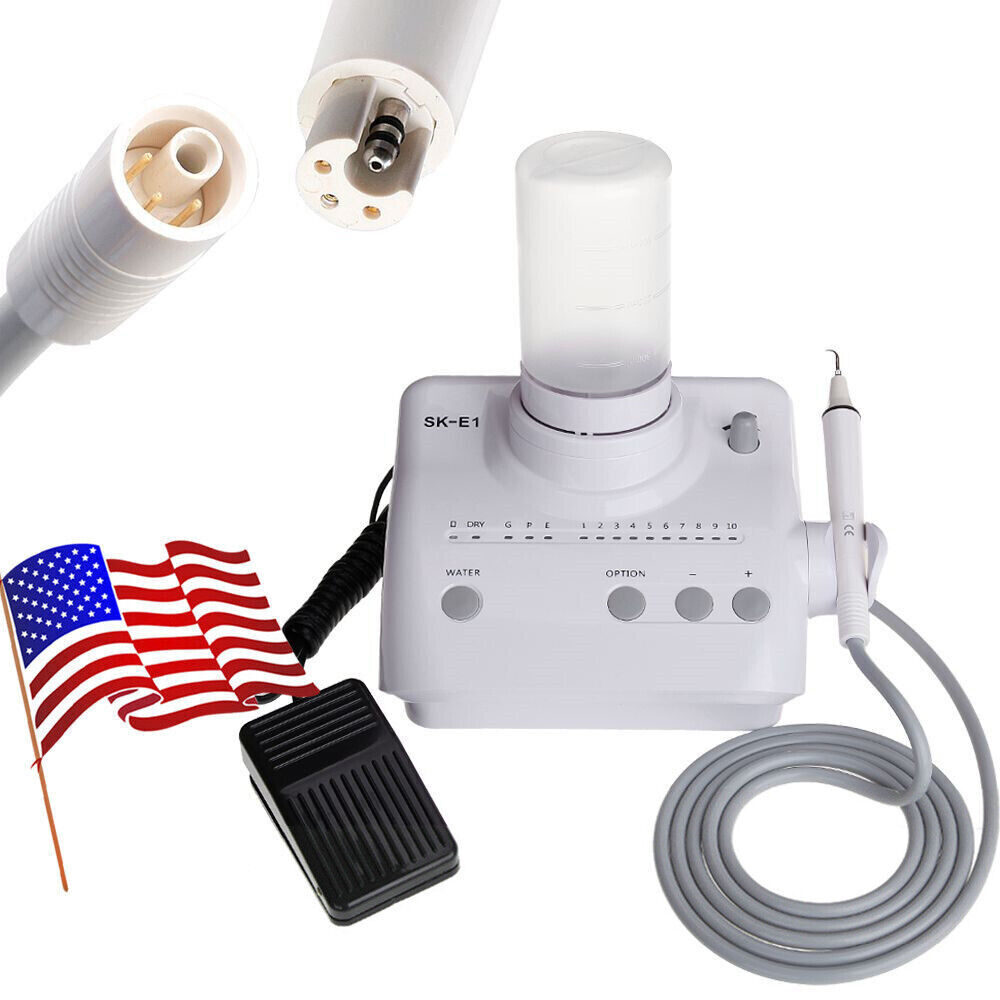FDA Dental Ultrasonic Scaler Handpiece + 2 Bottles for EMS fit Cavitron