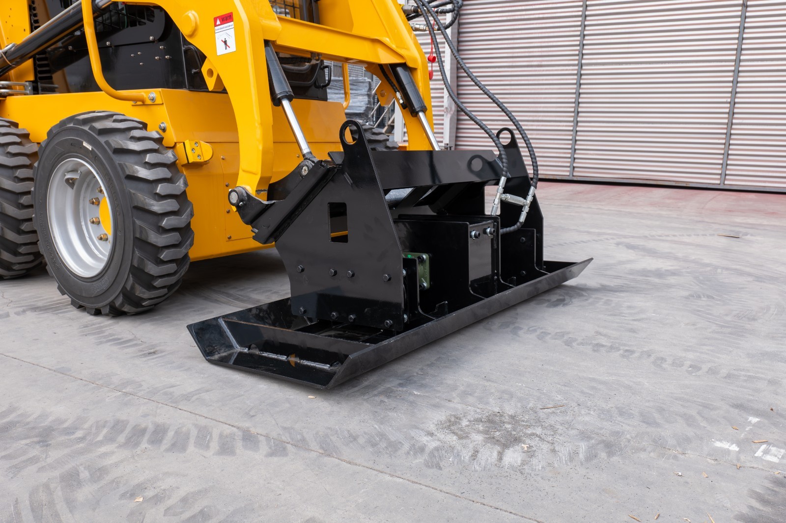 Road Vibratory Flat Plate Compactor fit Bobcat Skid Steer Loaders Free Shipping