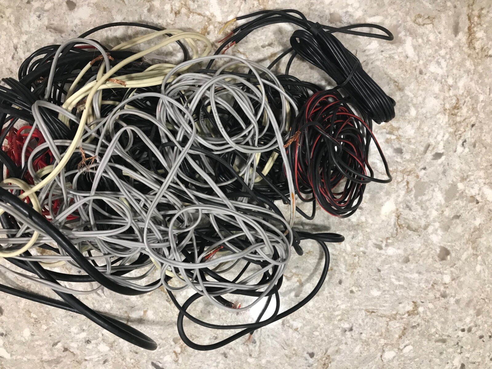 Copper Wire – Over 2 Lbs of Insulated Copper Wire – Collected over the Years