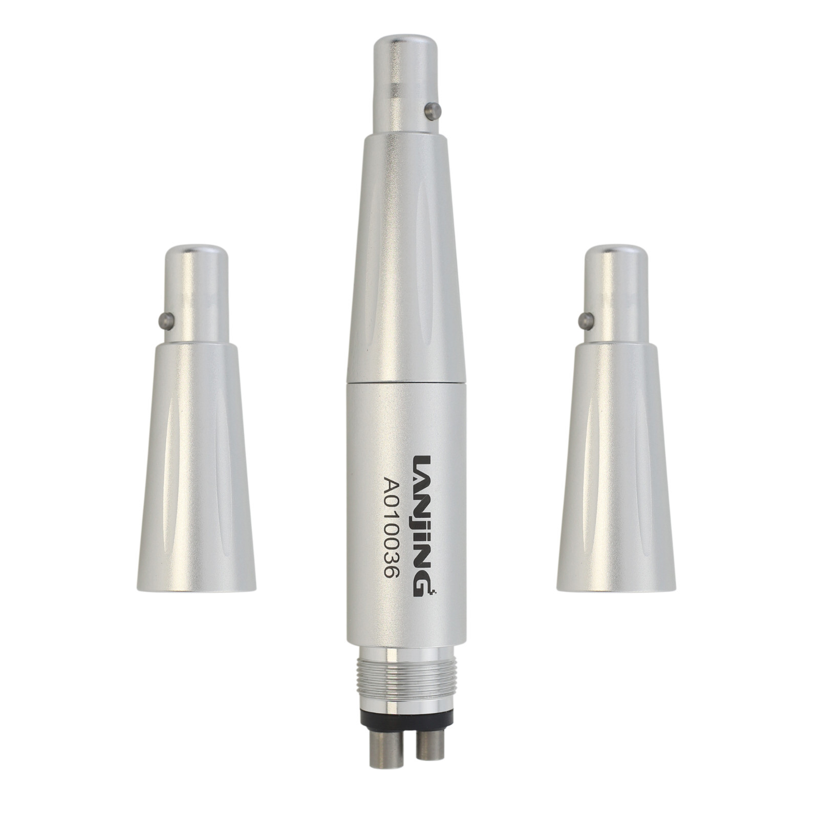 Dental Hygiene Prophy Air Motor Handpiece 4 Hole 3 Nose Cone 360 Degree Swivel