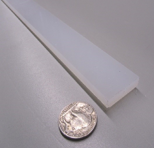 Polypropylene Bar 1/4″ (.250″) Thick x 1.0″ Wide x 48″ Long, 8 pcs, 32 feet