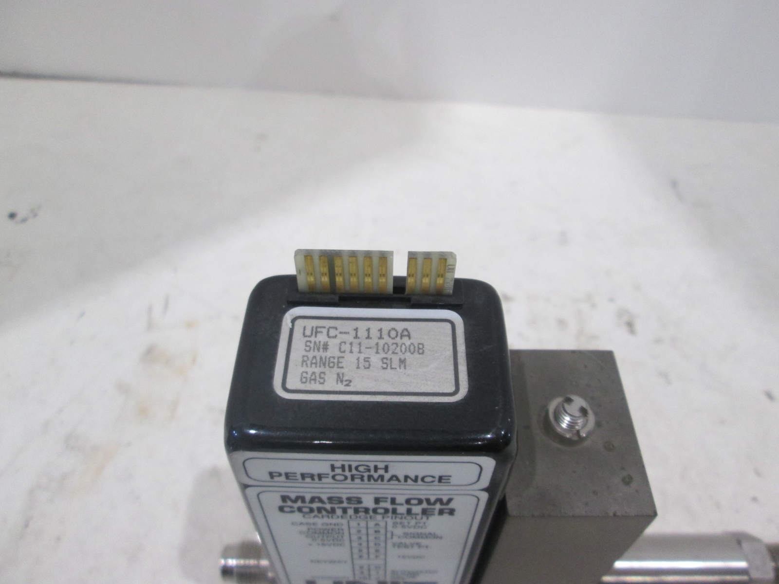 Unit, UFC-1110A, Range 15 SLM, Gas N2 w/ Filter, Used