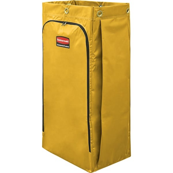 Rubbermaid Commercial 1966881 Replacement Bag, 10-1/2 In. W, Yllw, Vinyl