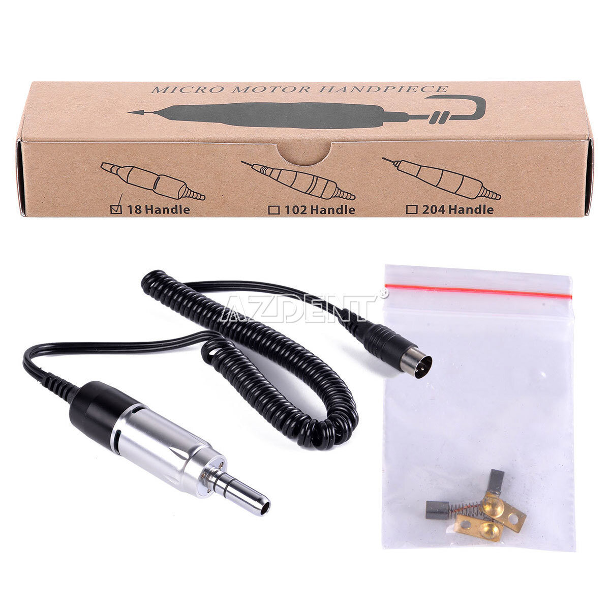 Dental Lab Marathon Electric Micromotor Polishing Unit / 35K rpm Motor Handpiece