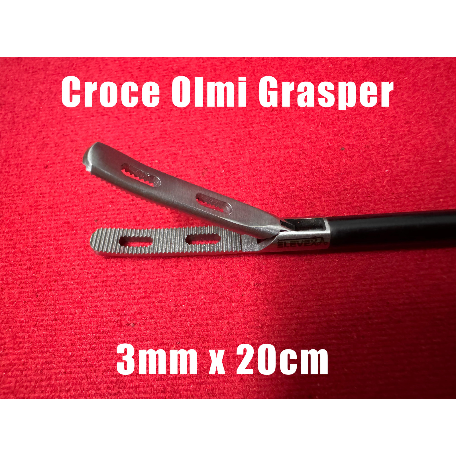 SURGINEXT® Laparoscopic Croce Olmi Grasper 3mm 20cm CROCE-OLMI Grasping Forceps