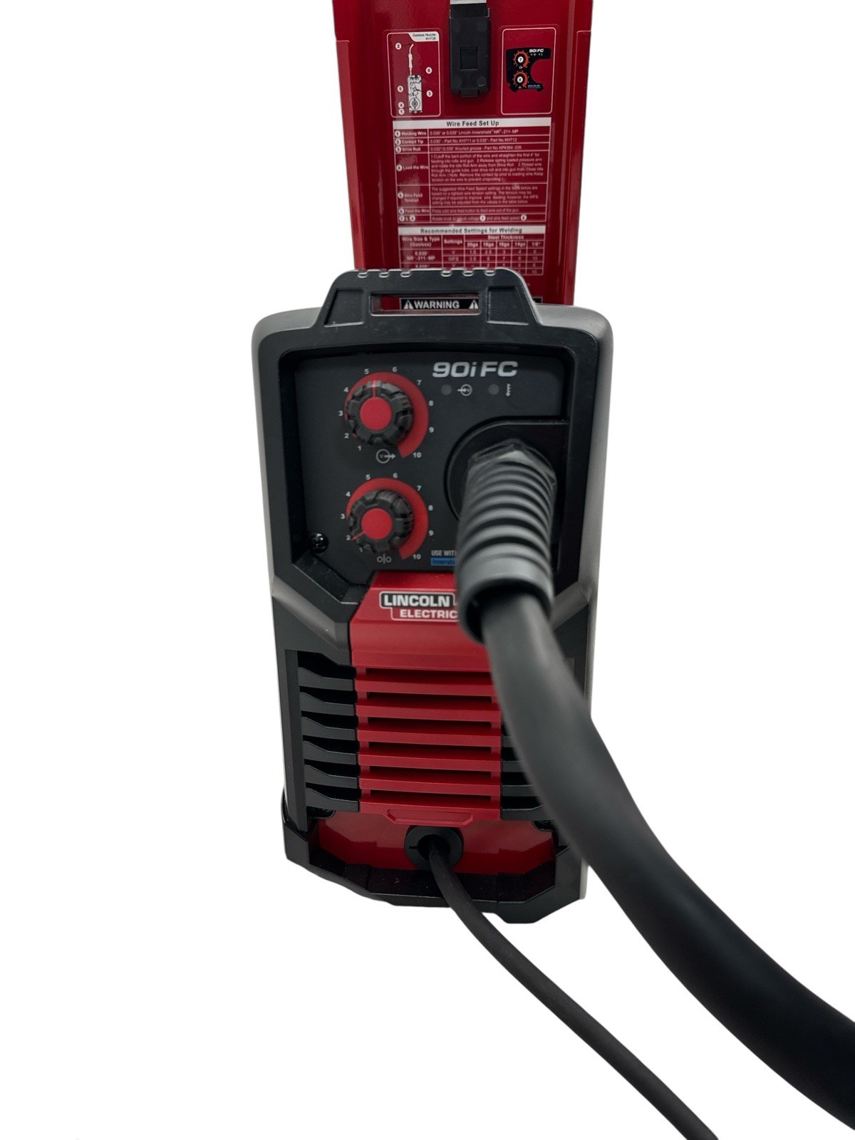 Lincoln Electric 90i FC WELD-PAK Flux Cored Wire Feed Welder K5255-1 Light Used