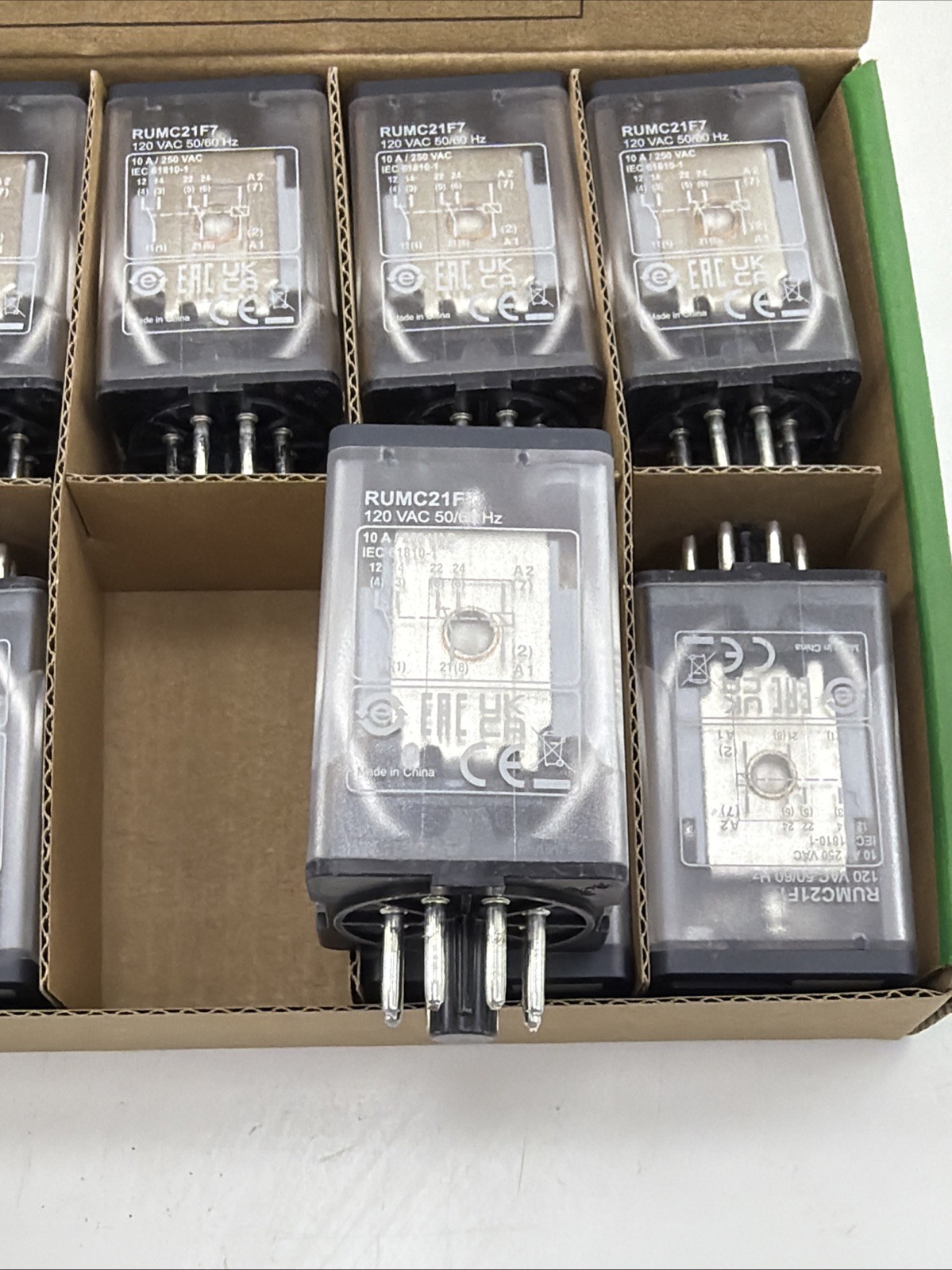 10x SCHNEIDER RUMC21F7 HARMONY 062661 UNIVERSAL RELAY 2CO 10A
