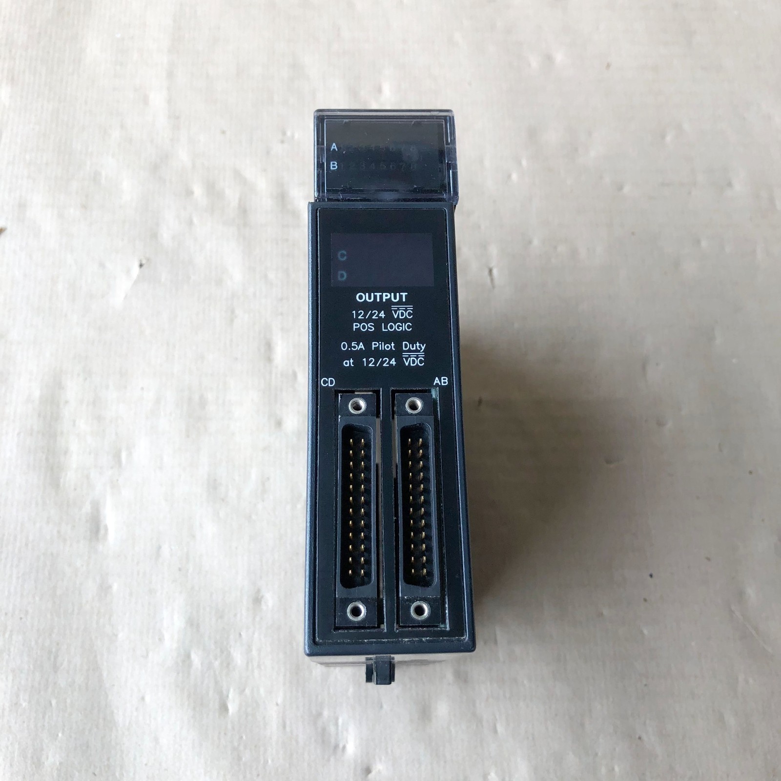 GE FANUC IC693MDL753K OUTPUT MODULE 12/24VDC