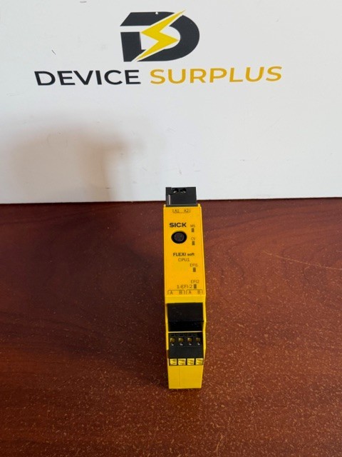 SICK FX3-CPU130002 Safety Controller Flexi Soft CPU Main Module 24VDC IP20