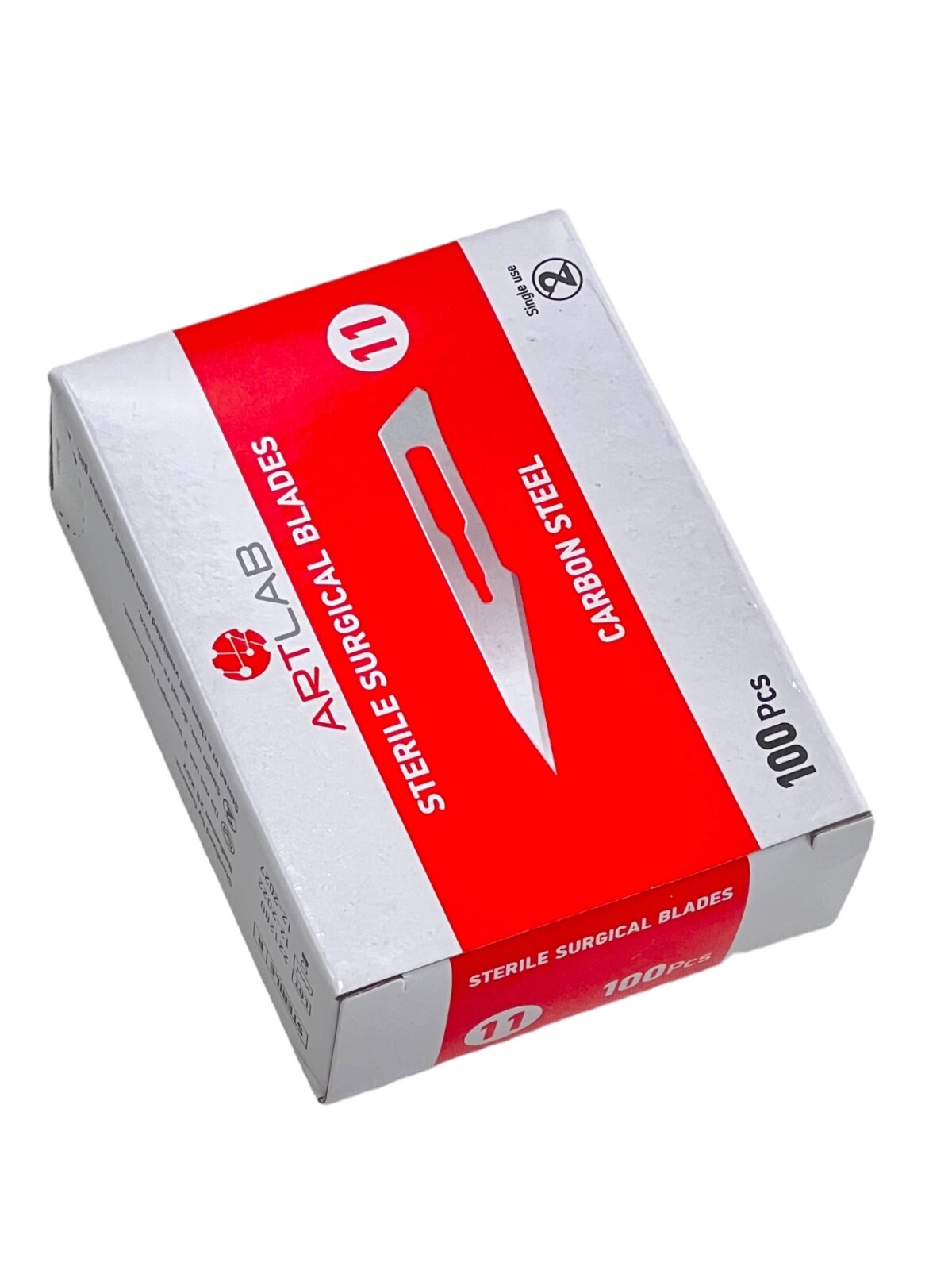 500 EA Surgical Scalpel Blades Surgical Dental ENT Instruments with Free Handle