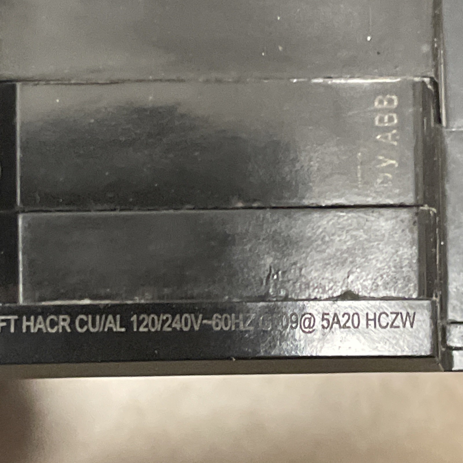 (2) GE Ground Fault Circuit Breaker THQL2150GFT2P 50A Double Pole 120/240 VAC