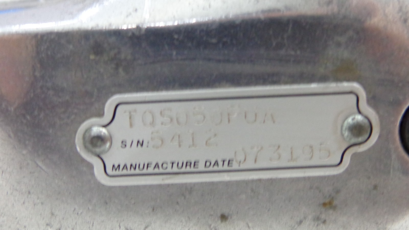 Snap-on Torqometer TQS050FUA Follow-up Torque Driver 1/4″ Drive 0 to 6 in/lbs