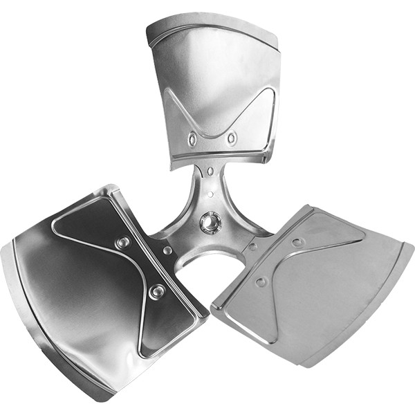 XW-1803-27RA HVAC Condenser Fan Blade 18 in 3 Blade 27 Degree 1/2″ Bore CW