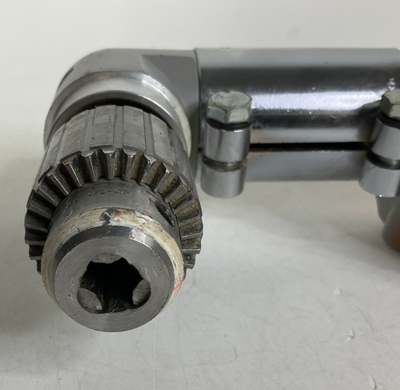 Milwaukee 1/2″ Drill 48-06-2871 With Right Angle Drive 1107-1 With Metal Case