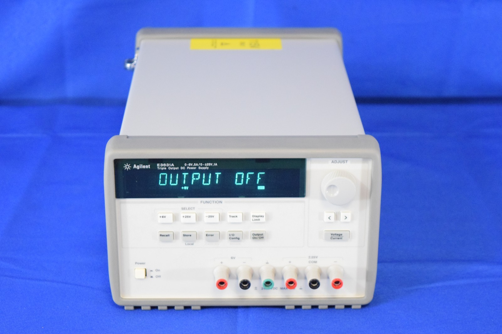 Agilent E3631A DC Power Supply ±25V 1A; 6V/5A 80W Triple Output Programmable