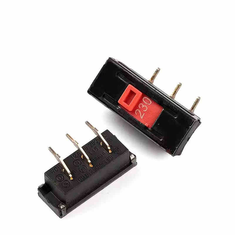 Voltage Selector Slide Switch AC 110V-220V / 115V-220V / 115V-230V 3 Pin 6 Pin