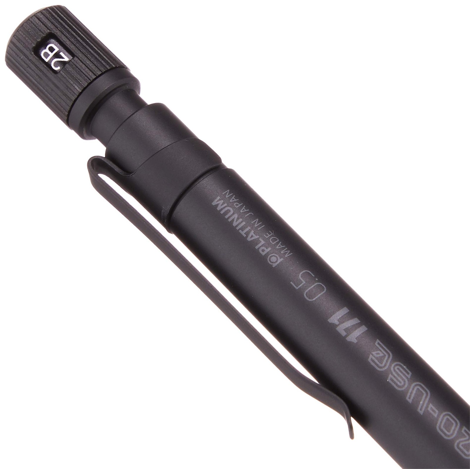 Platinum Pro Use 171 Mechanical Pencil Matt Black 0.5 Mm Msda-2500B