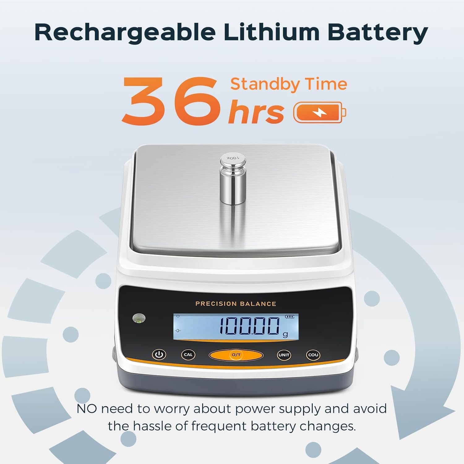 Bonvoisin Lab Scale 5000g x 0.01g, NEWEST VERSION