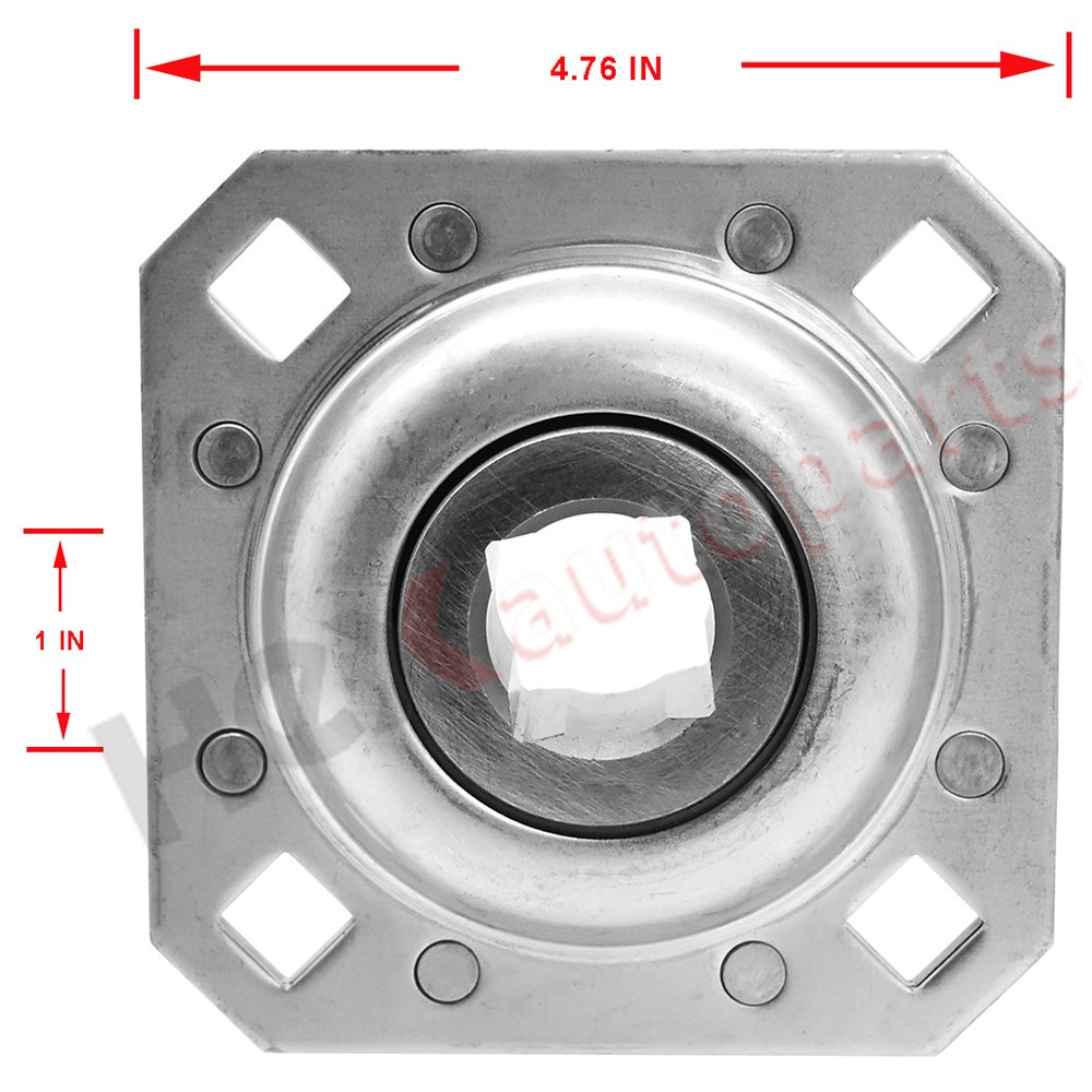 Harrow Flange Disc Bearing 1″ Square for FD208R1 ST208-1N Farming Applications