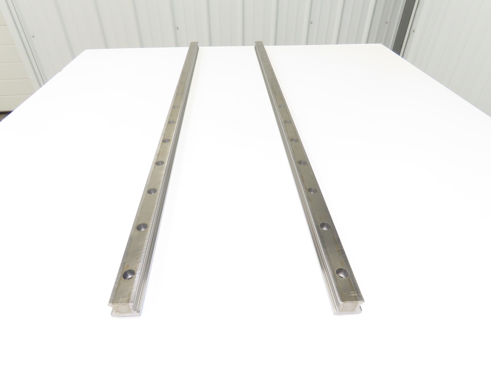 INA TKVD35G3HJ/1118-39/39 Linear Bearing Guide Rail 34mm x 1118mm 44″L Lot of 2