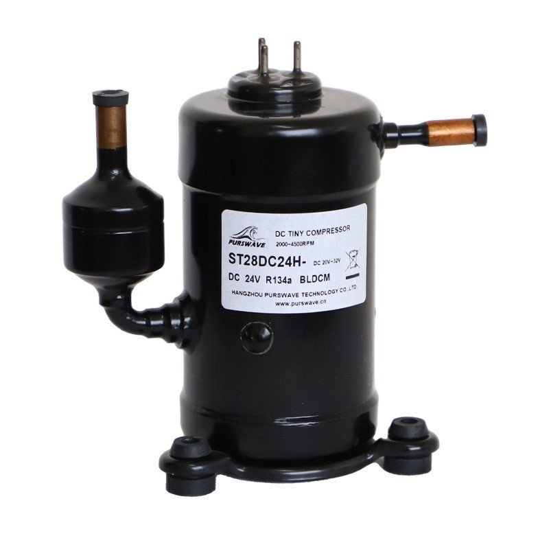 ST19DC Compact Refrigeration Compressor DC 12V 24V 48V Miniature Compressor