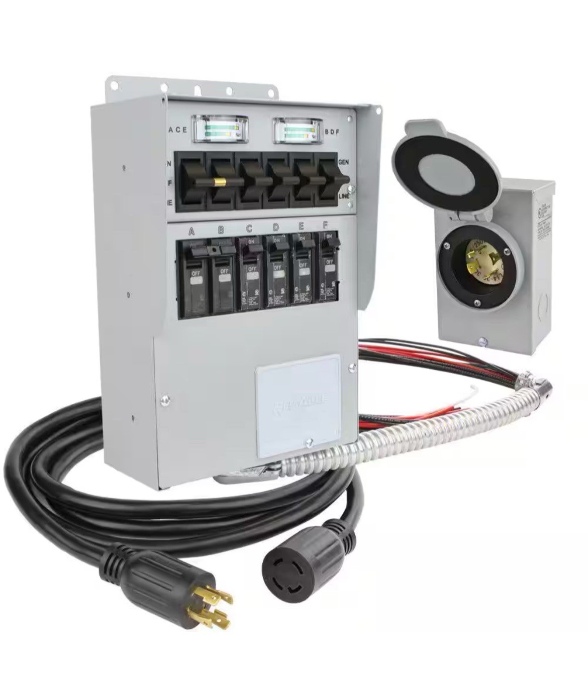 Reliance Controls Backup Power Transfer Switch Kit 3006HDK NEW