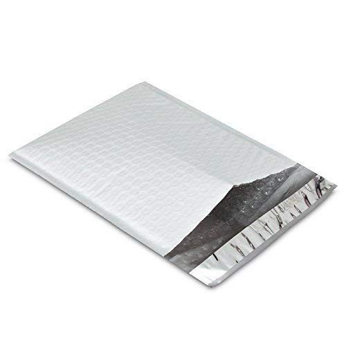 ProLine 50 Mixed Color #0 6.5×9-Inch Extra Wide 6.5×9, 25 White+25 Purple
