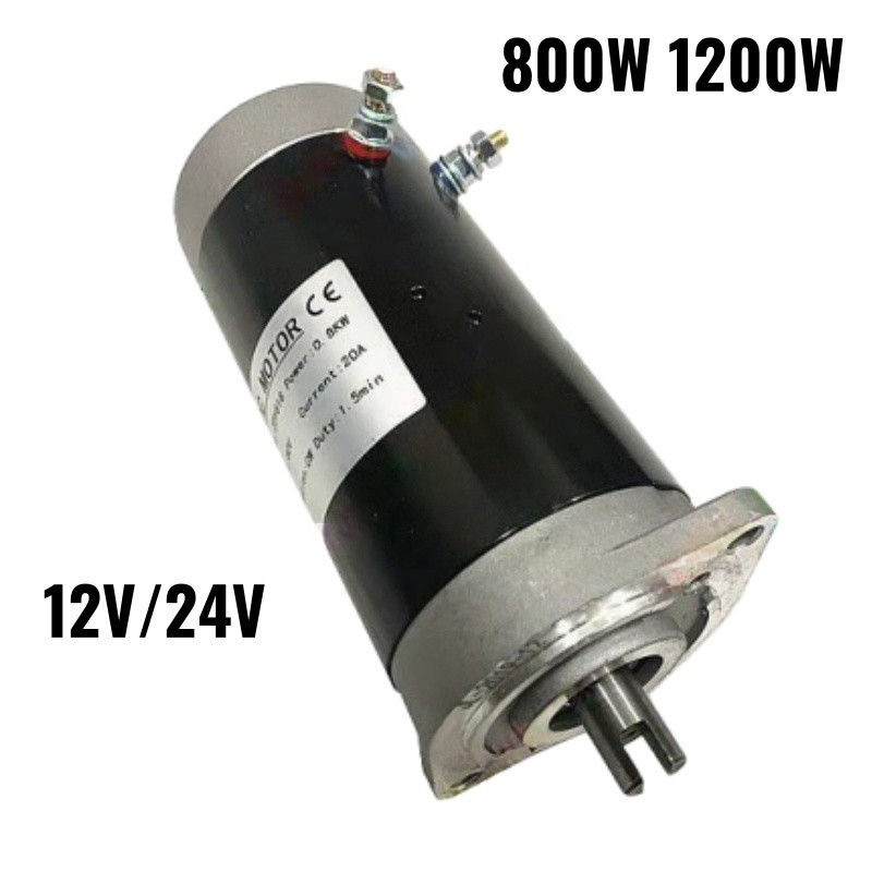 DC 12V 24V / 800W 1200W Motor Hydraulic Pump Lifting Platform Power Unit Motor.