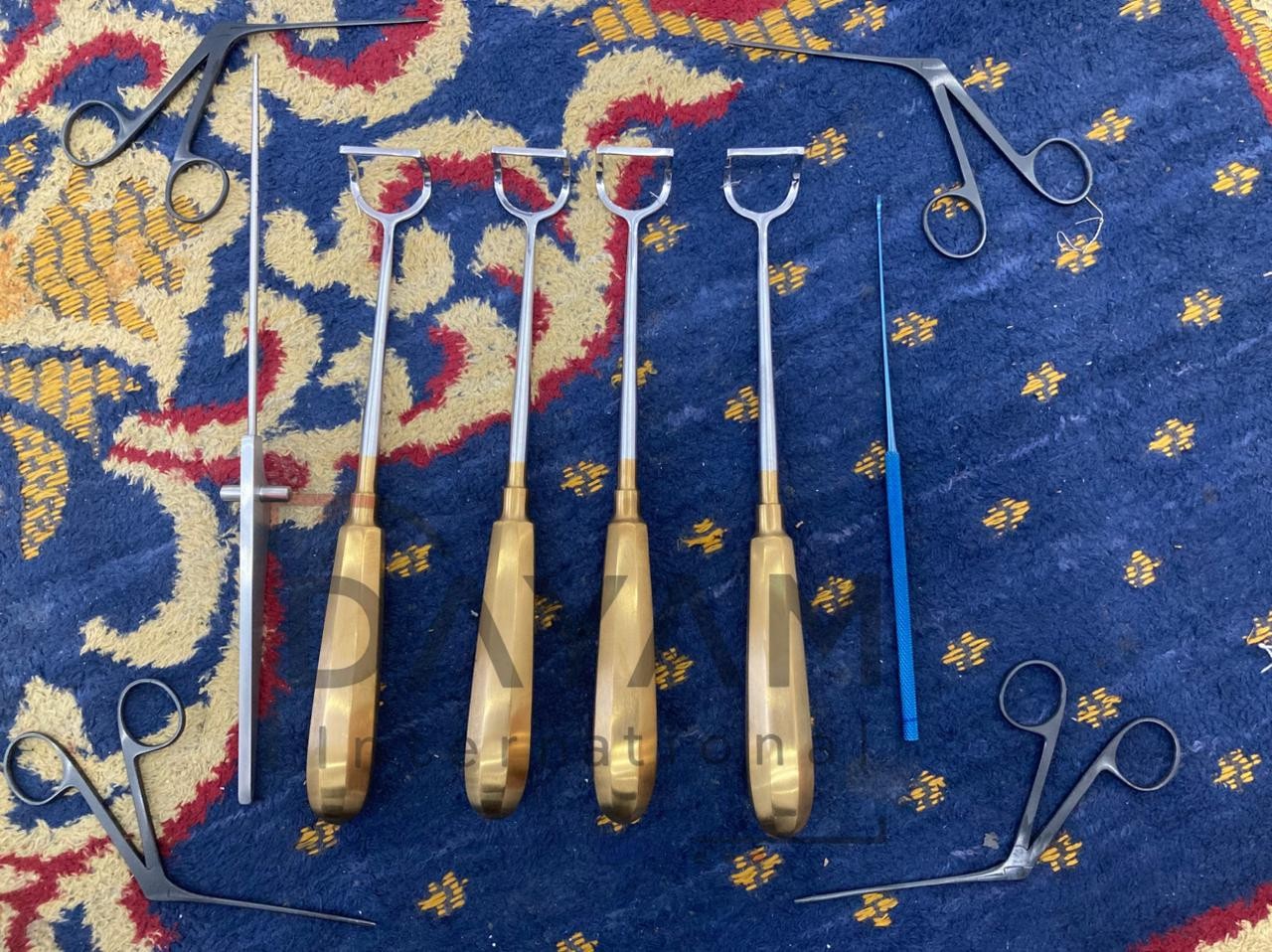 Jarit Barnhill Adenoid Curette Lot of 10 Pcs Throat Adenoidectomy Surgical Grade