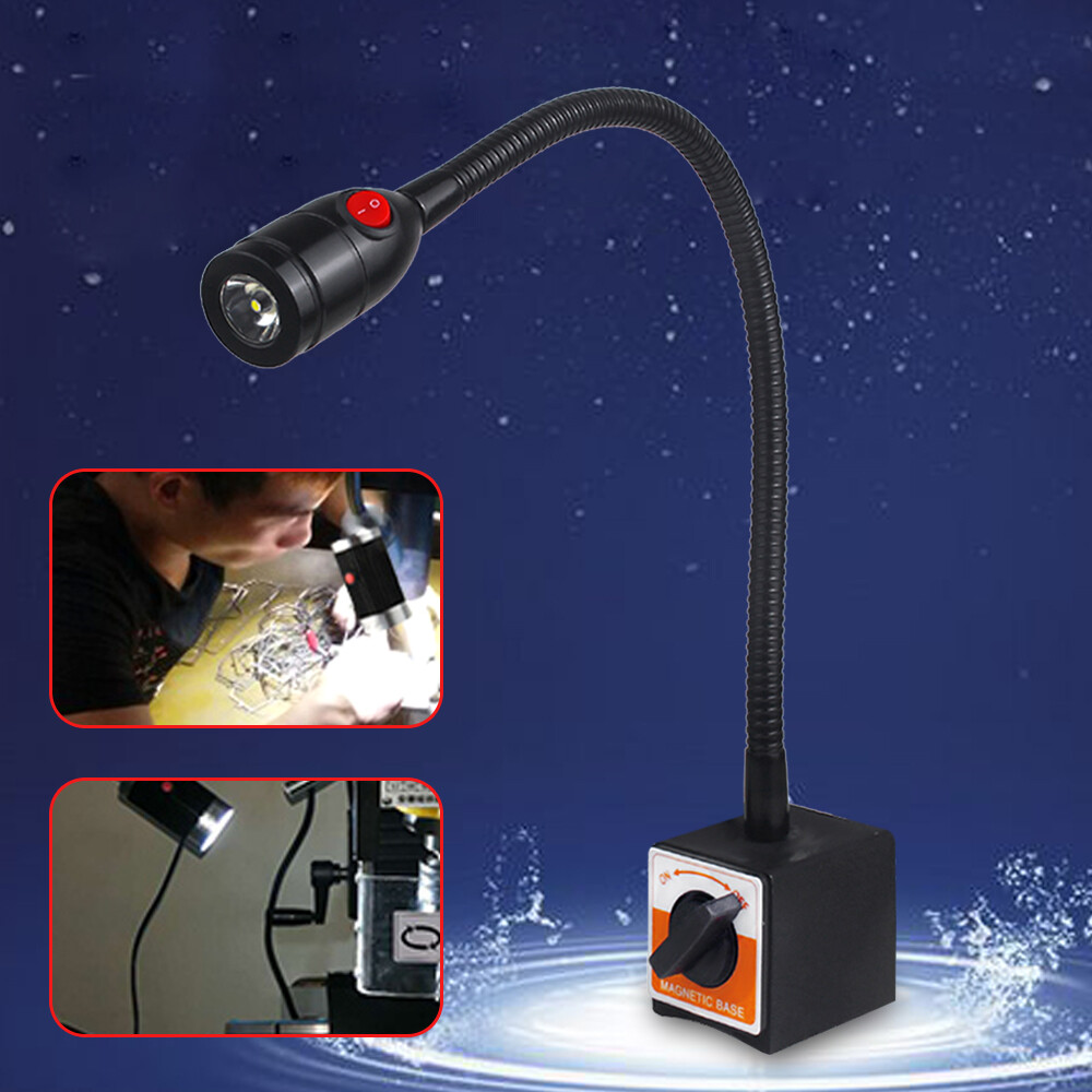Magnetic Work Light Light with Flexible Gooseneck LED Work Light 550-650lm
