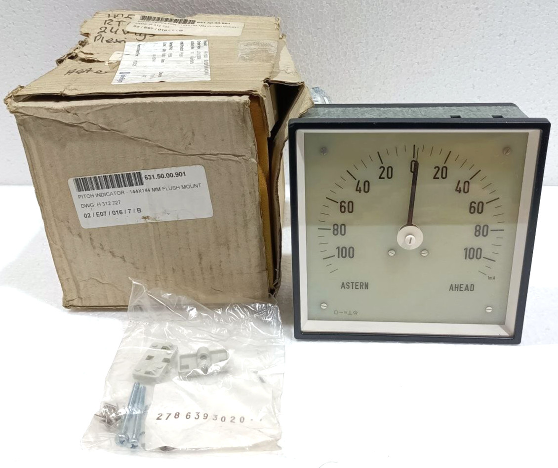 SCHUTTELFEST H312727 PITCH INDICATOR 144 X 144 MM FLUSH MOUNT NEW FAST SHIPPING