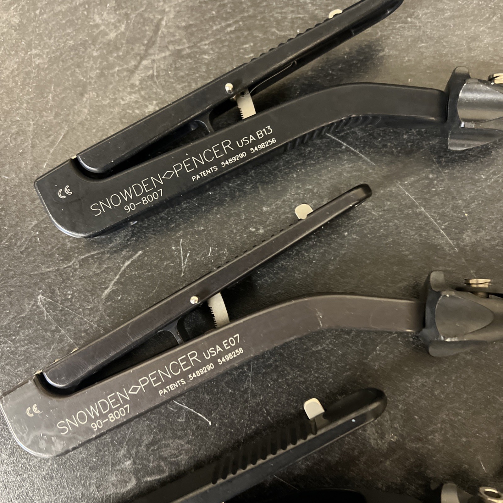 4 Lot SNOWDEN PENCER NEEDLE HOLDER 90-8007 See Pictures