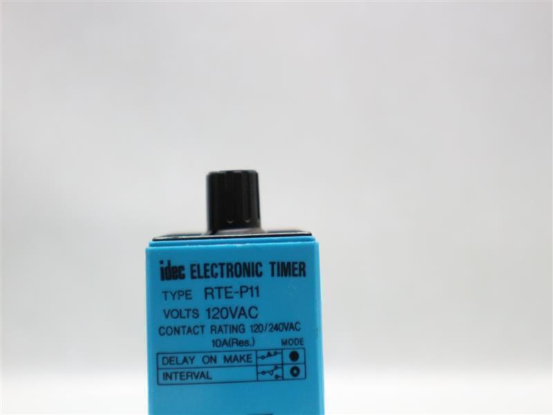 Idec RTE-P11 RTEP11 Timer 120VAC w/ Socket 30 Days Warranty Fast Shipping