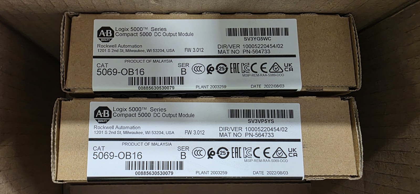 AB 5069-OB16 Compact 5000 DC Output Module – NEW