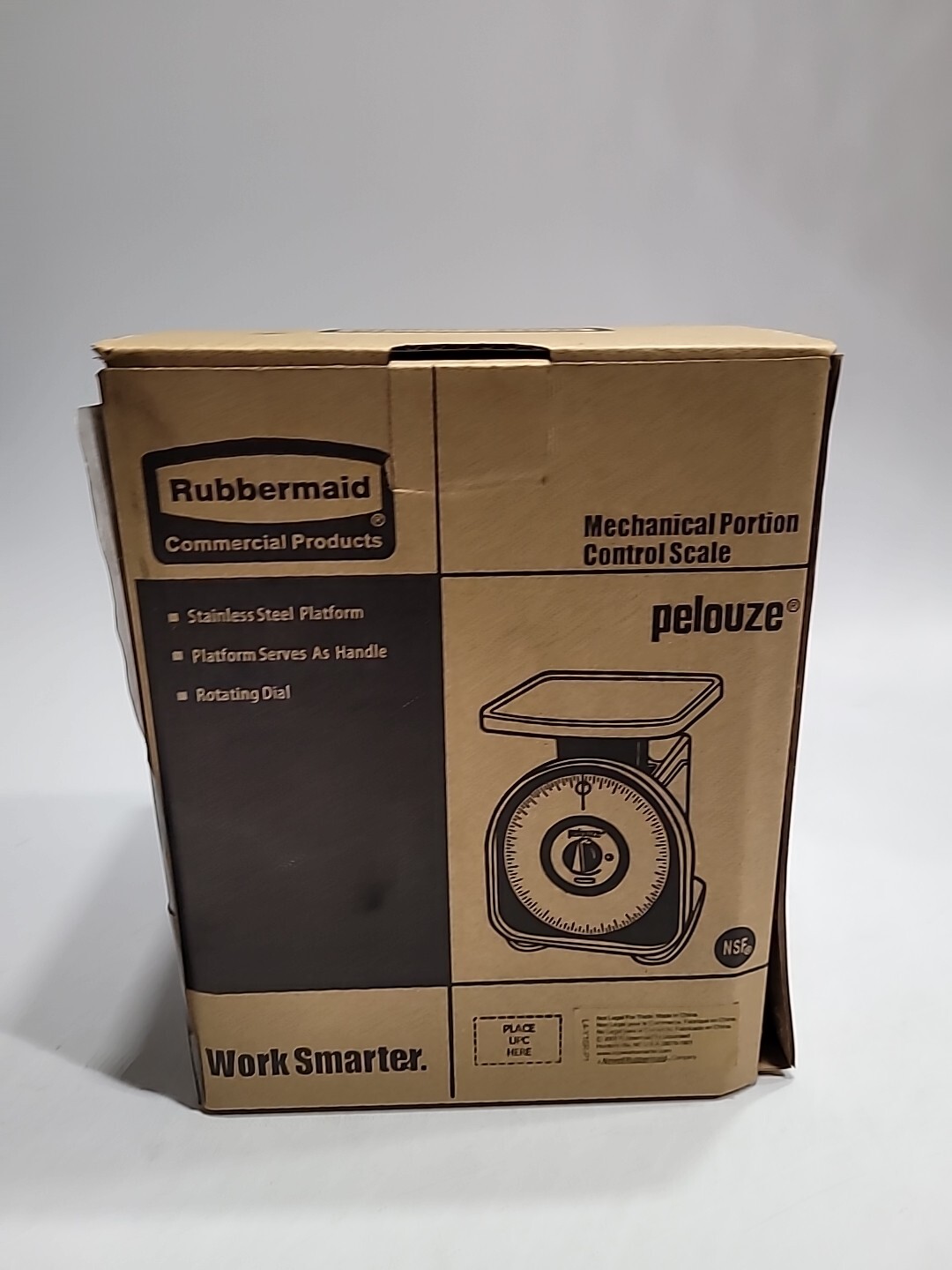 Rubbermaid YG180R Pelouze 5 lb. Y-Line Mechanical Portion Control Scale