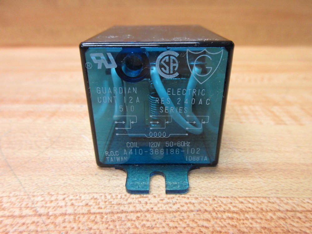 Guardian Electric A410-366186-102 Relay A410366186102