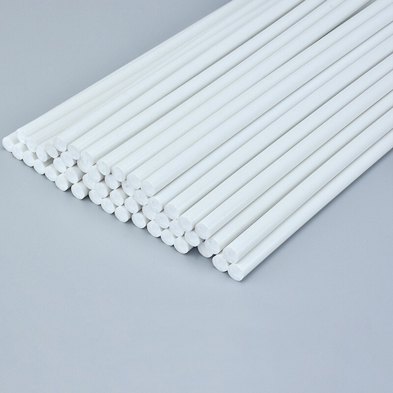 ABS Round Bar Dia 1/2/3/4/5/6mm Styrene Plastic Strips Rod Plasticard 250mm Long