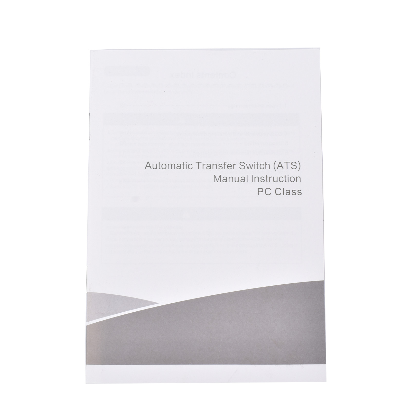 Industrial Automatic Transfer Switch 4P 630A 110V / 220V Auto or Manual Mode
