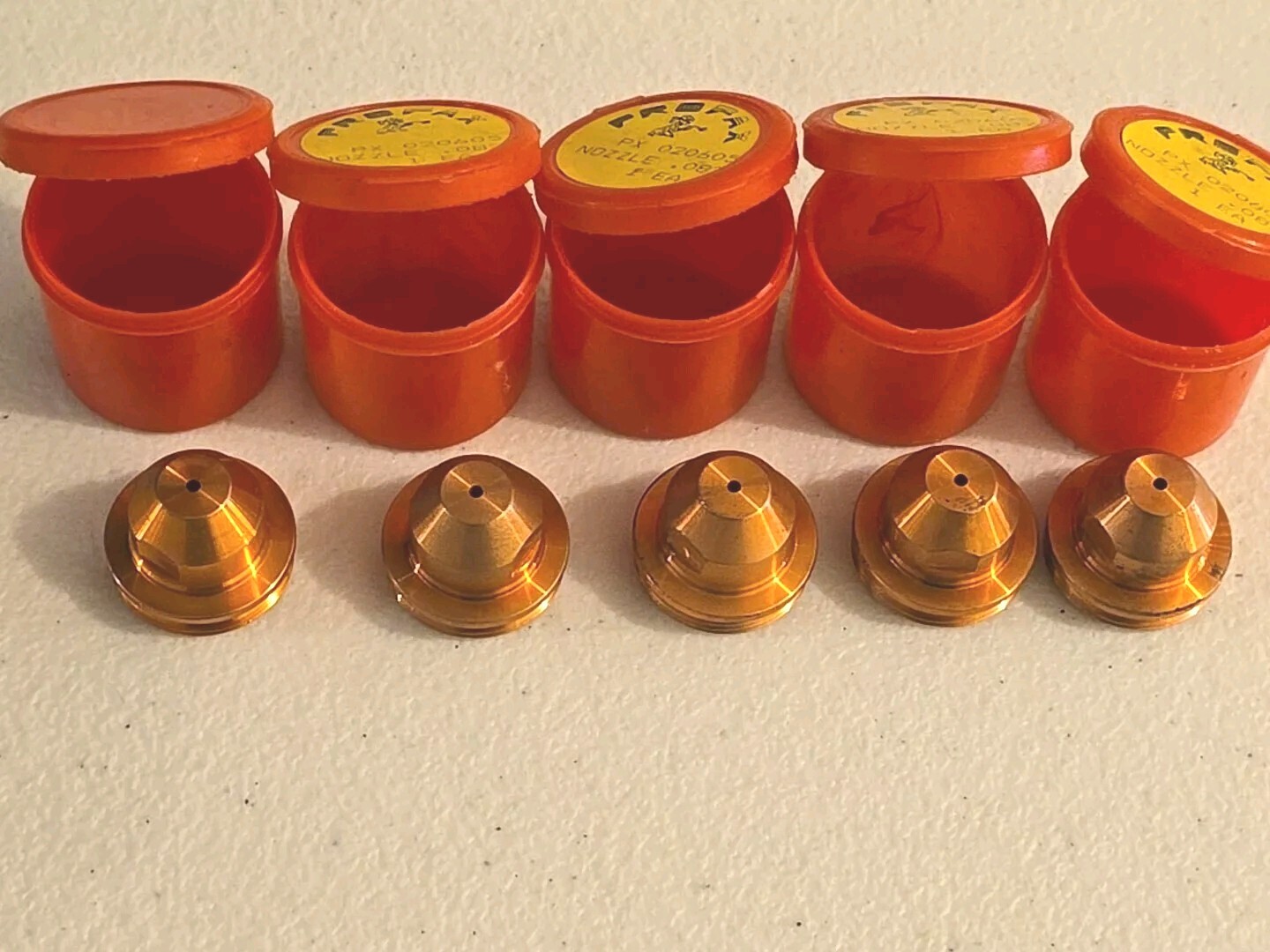 Lot Of 9 Profax 020605 200 Amp Oxygen Nozzle For HT2000LHF & MAX200
