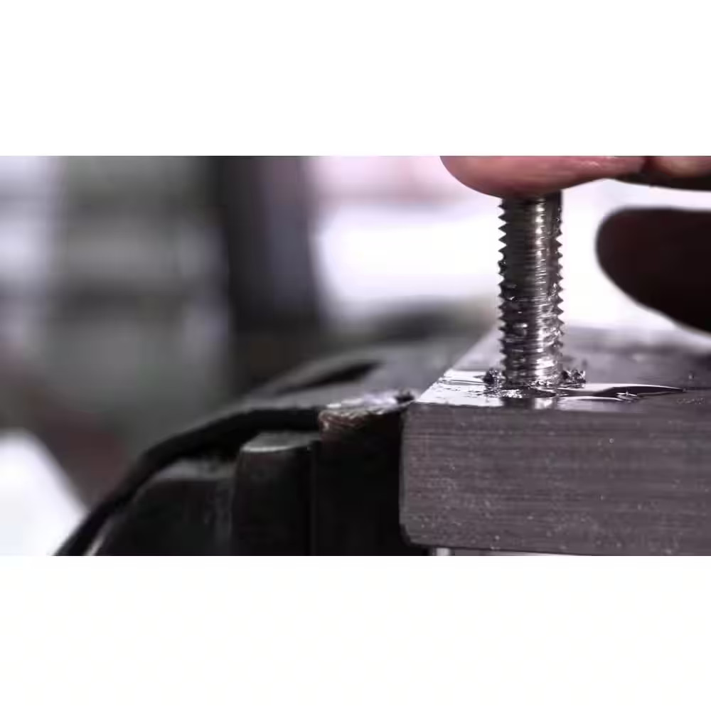 #8-32 High Speed Steel 2-Flute Tap with Spiral Point