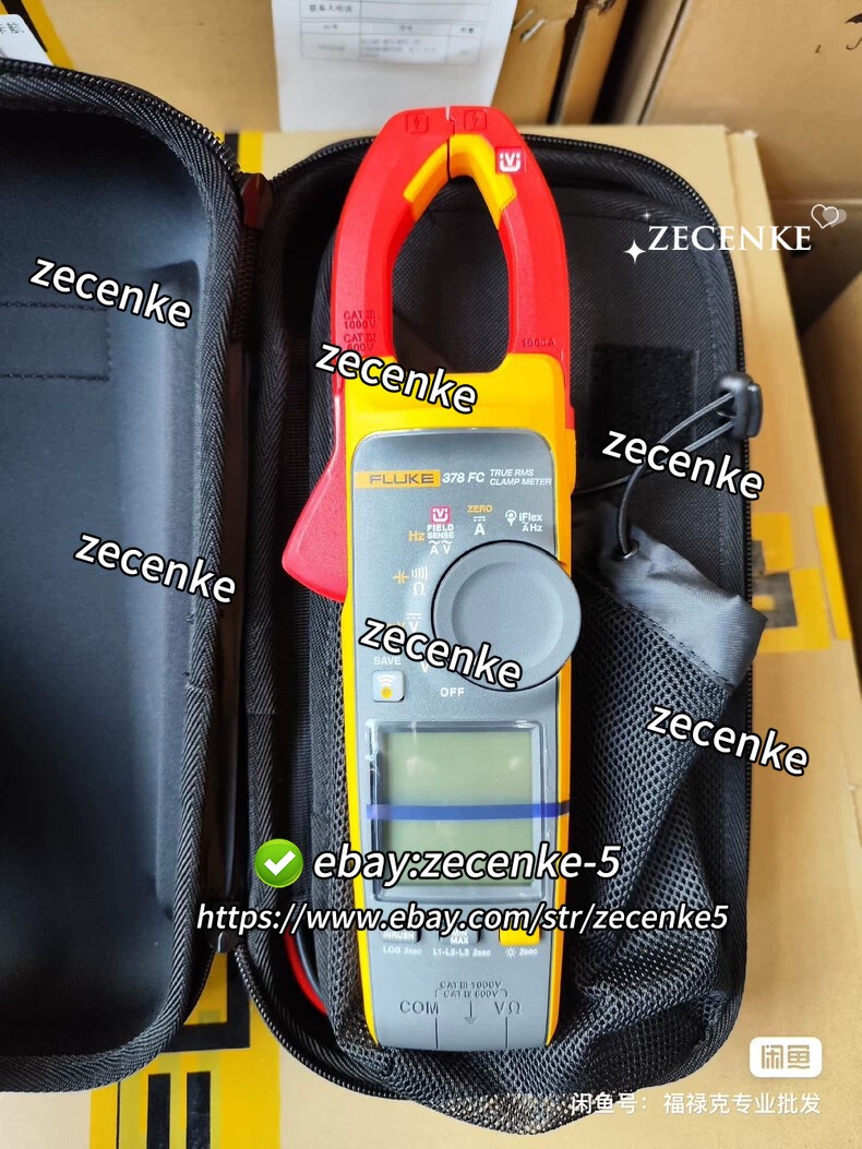Fluke 378 FC Non-Contact Voltage Clamp Meter