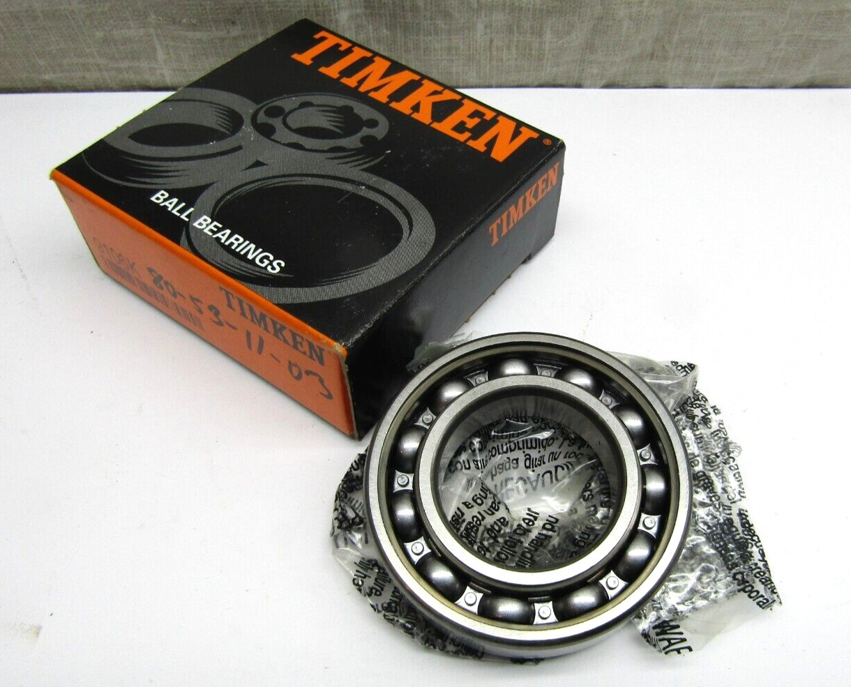 Timken 9106K 30mm X 55mm X 13mm Open Bearing