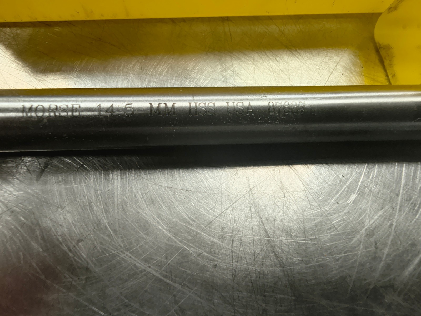 14.50MM (.5709) HIGH SPEED STR FLUTE STR SHANK CHUCKING REAMER USA