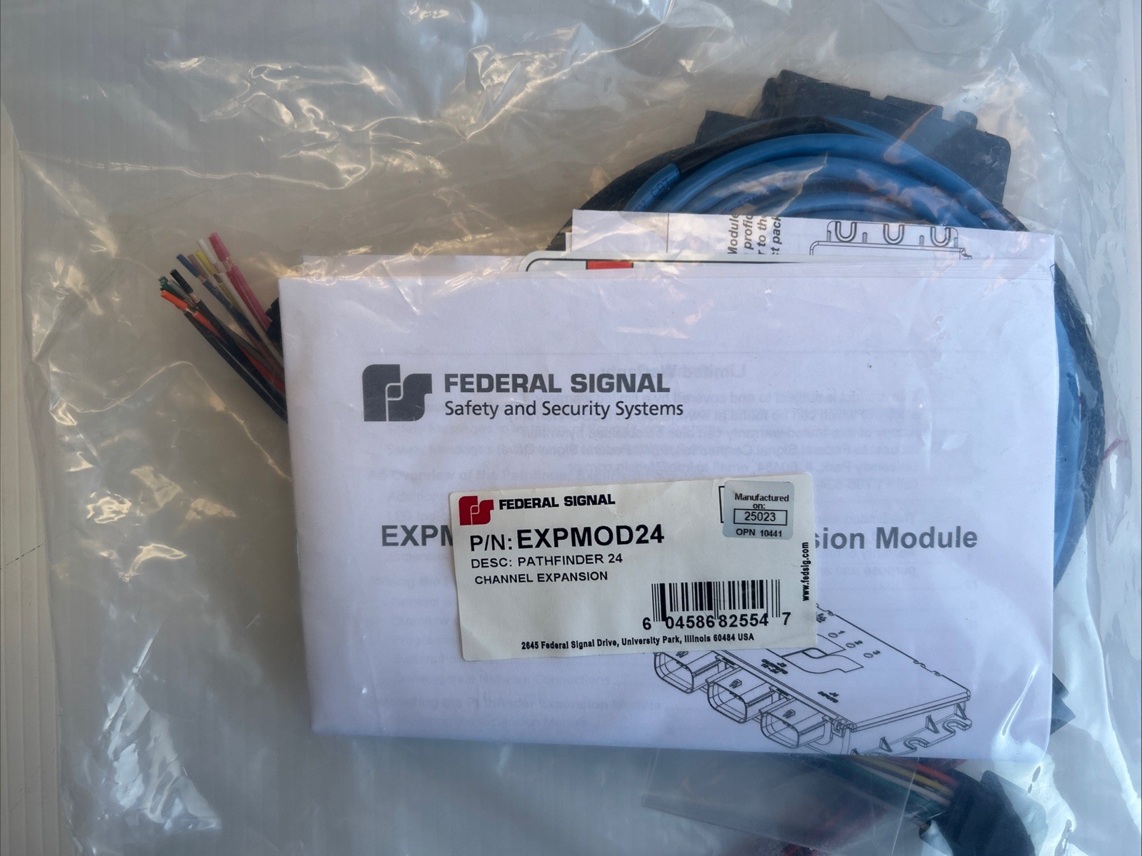 Federal Signal Expmod 24 Expansion module