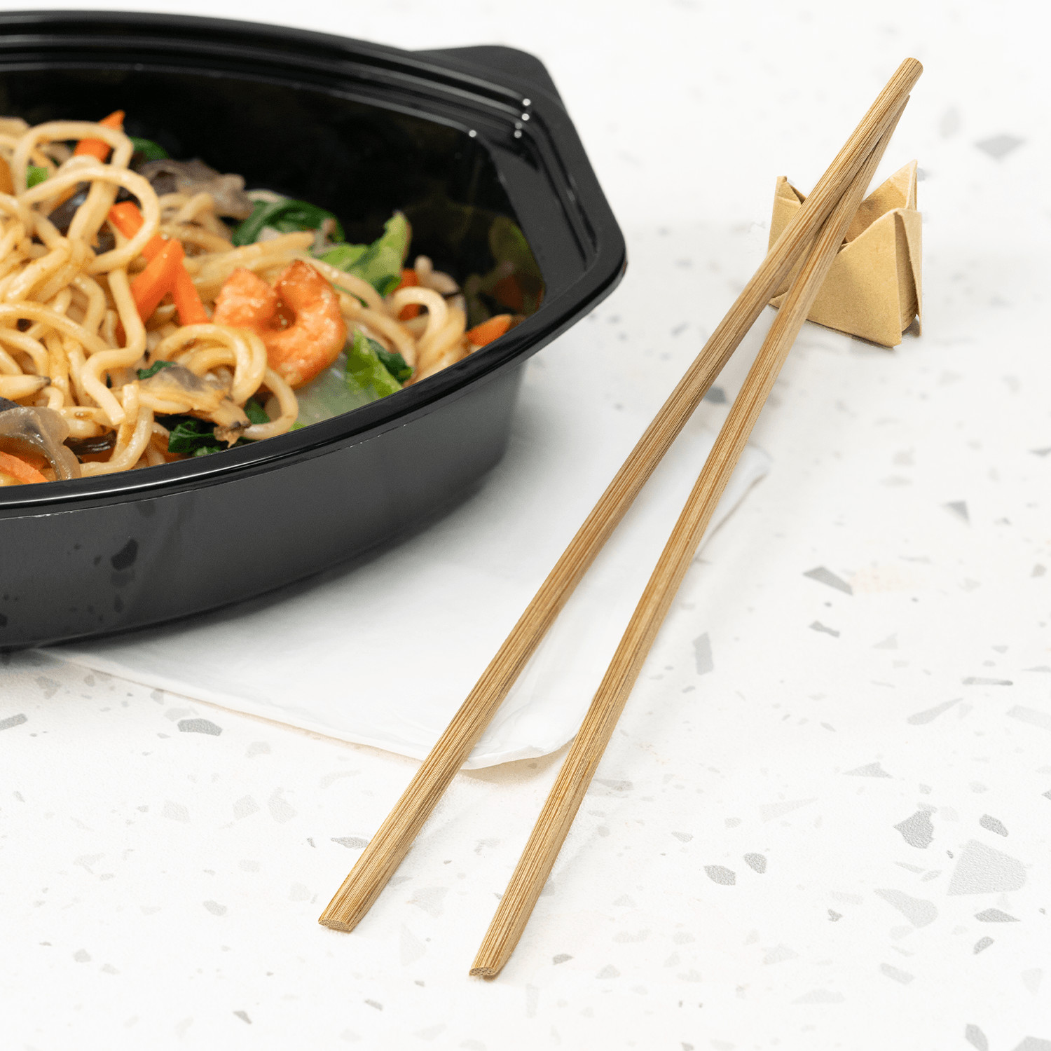 Karat [1,000 Pairs] 9.5″ Individually Wrapped Bamboo Chopsticks