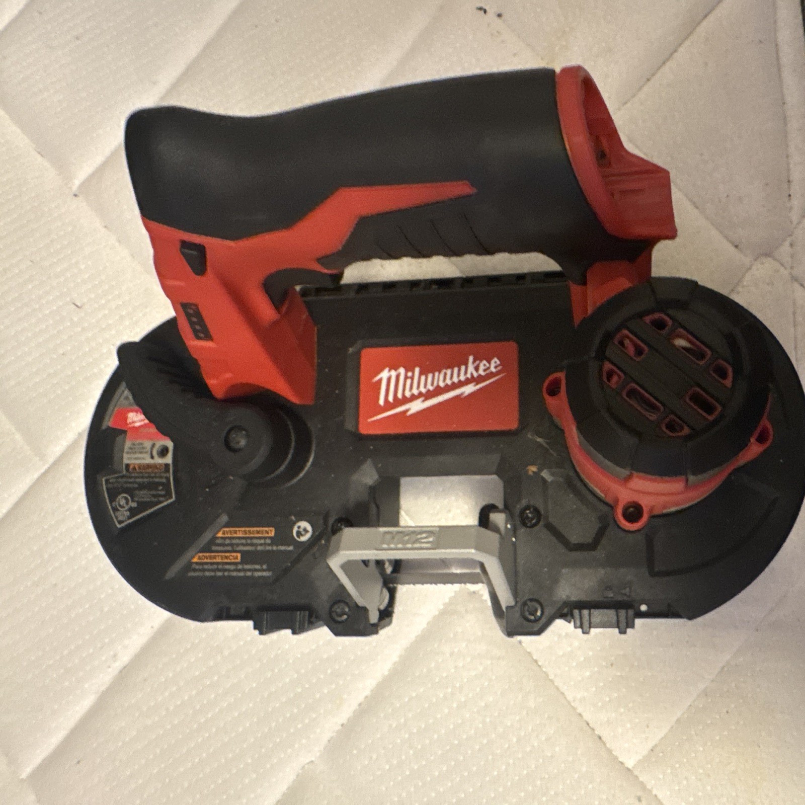 Milwaukee M12 12V Cordless Compact Portable Band Saw Tool Only 2529-20 1.625″