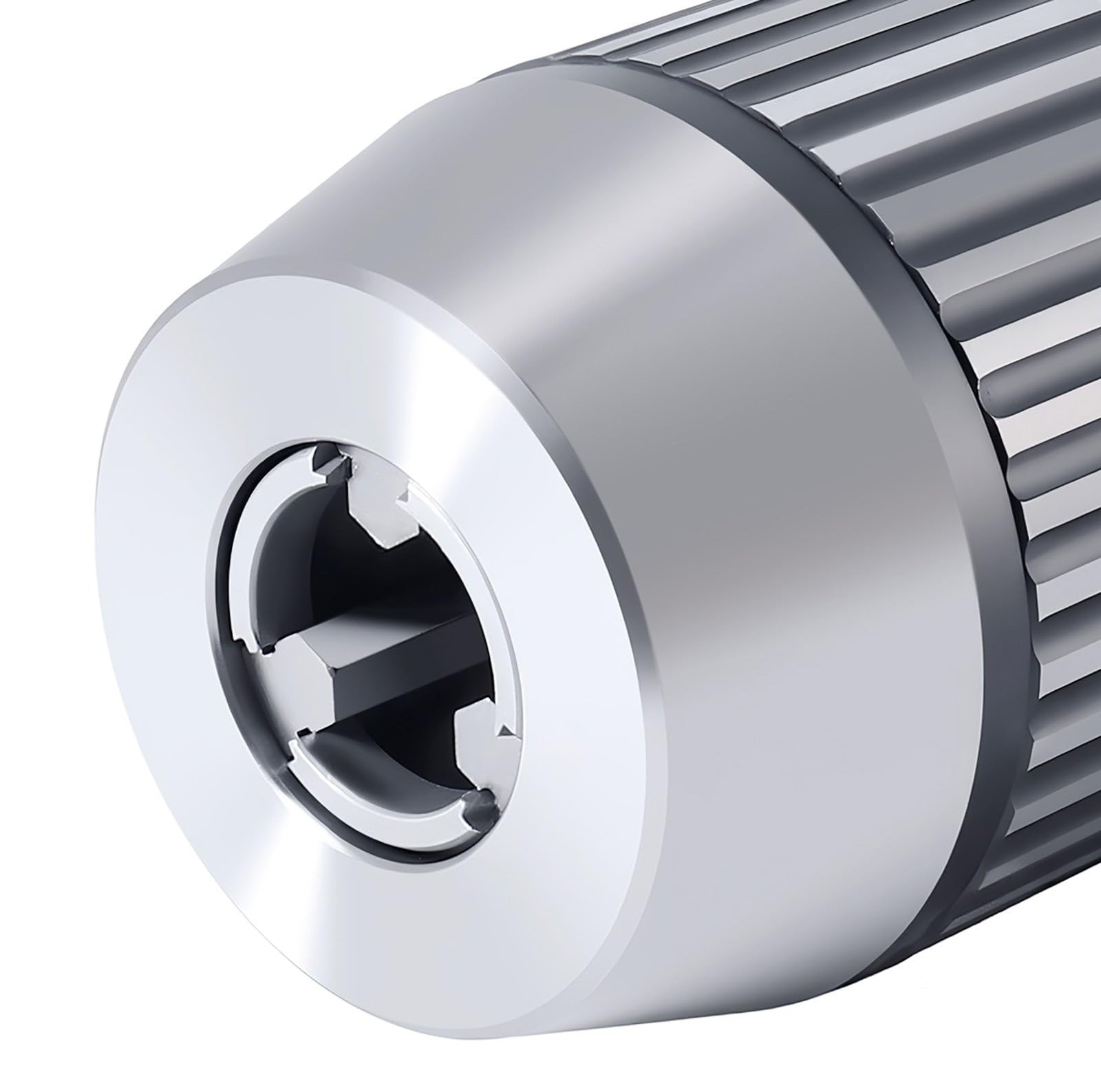 Accusize Industrial Tools Precision Keyless Drill Chuck, 1/32″-3/4″, 3JT