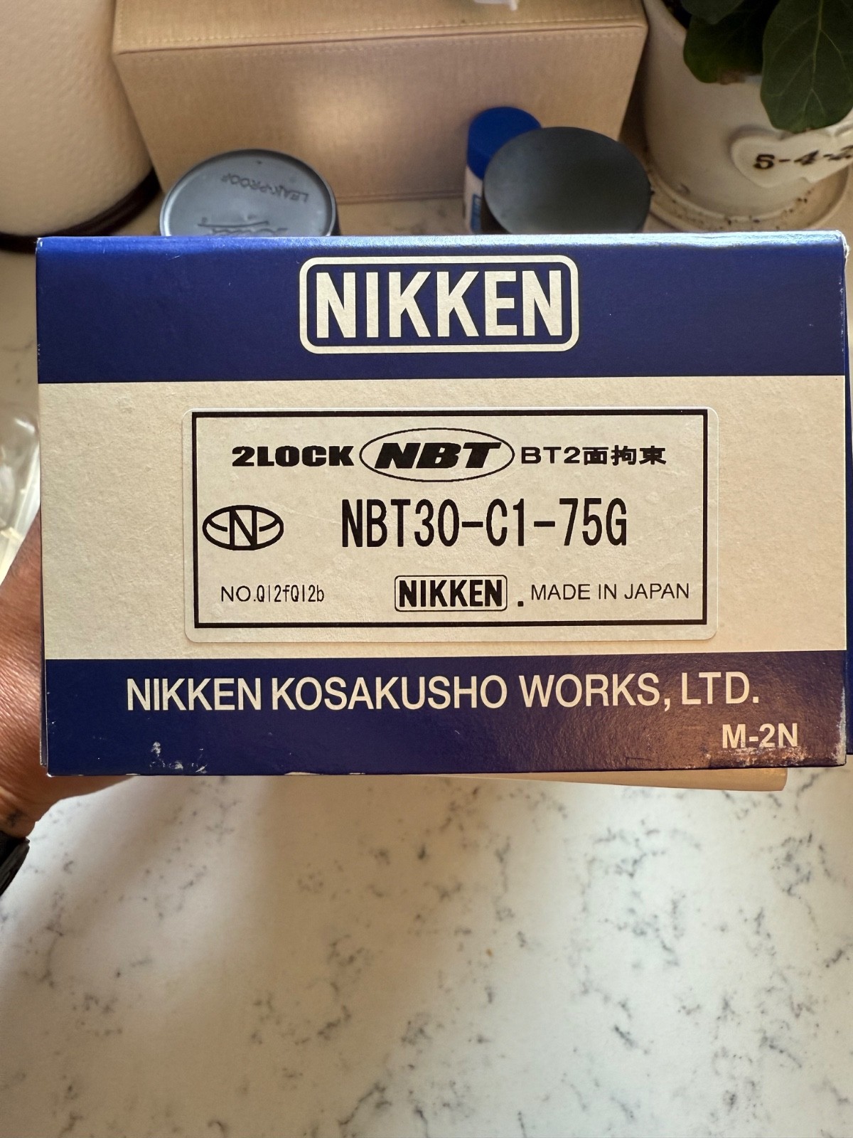 Lyndex-Nikken NBT30-C1-75G | 25000 RPM NBT30 Dual Contact Milling Chuck